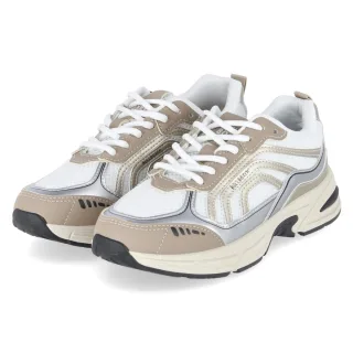 Bullboxer Low Sneaker - Gr. 36 - Weiß - Textil & Synthetik