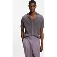BOSS Cardigan Neri Hemd im Regular Fit