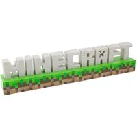 Paladone Dekolicht Minecraft Logo Leuchte, LED fest integriert, weiß, Batterie- und USB-Betrieben