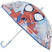 Cerda Langregenschirm Spiderman Regenschirm ⌀ 71 cm Leichter Kuppel-Schirm, Durchsichtige Kuppel
