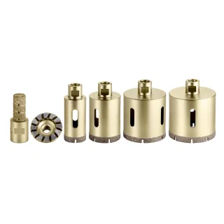 Metabo Fliesen-Diamantbohrkronen-Set Dry M 14 - 6 teiliges Set - 628320000