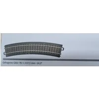 Märklin Modelleisenbahn-Prellbock Märklin H0 24224 gebogenes C-Gleis 437,5 MM,24,3 GR. 1 Gleis