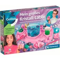 Clementoni® Experimentierkasten Galileo Lab, Mein großes Kristall-Labor