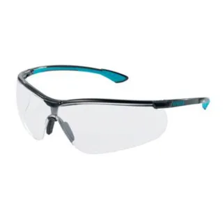uvex Bügelbrille sportstyle schwarz, blau in Retailverpackung - 9293378