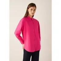 MORE&MORE Langarmbluse stylishe, Stretch- Oversize-Bluse