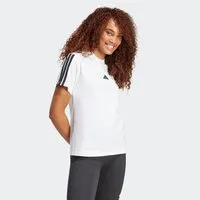 adidas Sportswear T-Shirt ESSENTIALS 3-STREIFEN COTTON klassische 3-Streifen an den Ärmeln, ohne Verschluss