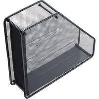 HELIT Stehsammler Stehsammler Mesh A4 Metall schwarz