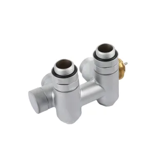 Terma Thermostat-Verbundeckventil 50mm mit Anschlussmöglichkeit für Heizpatronen CYLINDER; links; GZ TGZTST020