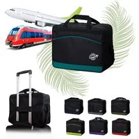 BambiniWelt by Rafael K. Reisetasche Handgepäck Boardgepäck Bordcase 40x20x25 40x30x20 Ryanair Wizzair (M1), wasserabweisend