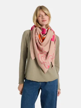 LIEBLINGSSTÜCK - Damen-Dreiecksschal beige - Gr. - OS