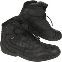 Modeka Modeka Black Rider Stiefel schwarz Motorradstiefel (Packung, Antistatische und Öl- und Benzinfeste Sohle) motorradschuhe für herren