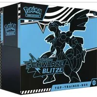 The Pokémon Company Sammelkarte Pokemon Top Trainer Box Schwarze Blitze 10.5 TTB Deutsch (DE)