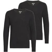 !Solid V-Shirt SDBasil Langarmshirts im 2er-Pack