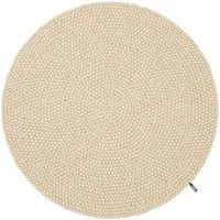 myfelt Wollteppich Levi Filzkugelteppich rund, 100% reine Schurwolle, in verschiedenen Größen erhältlich
