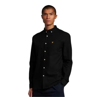 Lyle & Scott - Hemd für Herren, Oxford-Stil (Schwarz)