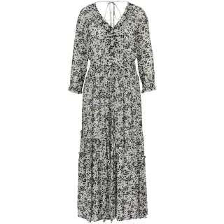 Boss - "Dellima" Wickelkleid für Damen, V-Ausschnitt (Braun)