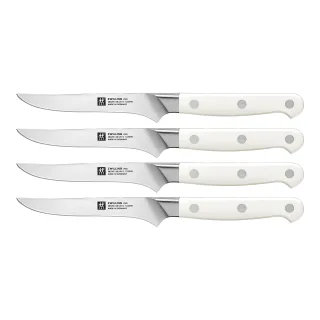 ZWILLING Pro le blanc Steakmesserset 4-tlg