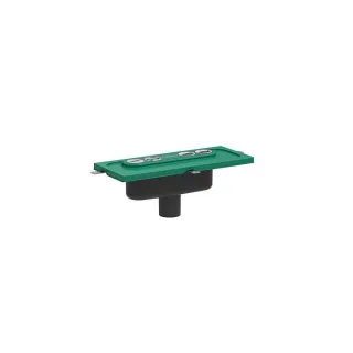 hansgrohe uBox universal Ablaufgehäuse 01002180 für vertikale Installation, DN 50