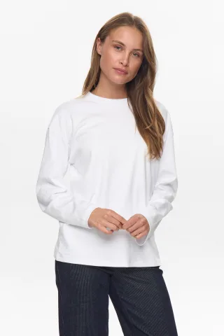 Nümph - NUGIRA BLOUSE bright white - Gr. - S