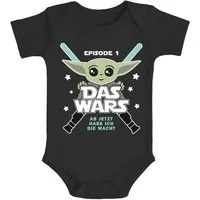 MoonWorks Body Baby Body mit Spruch lustig Episode 1 Das Wars Jetzt habe ich die