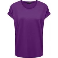 ONLY T-Shirt ONLMOSTER – Kurzarmshirt mit Aufschlag und klassischem Look Viskosemischung, regular fit