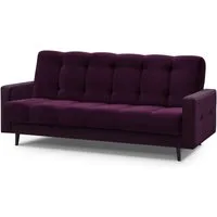 Beautysofa Schlafsofa Nancy BIS mit Schlaffunktion und Bettkasten, Bettfunktion