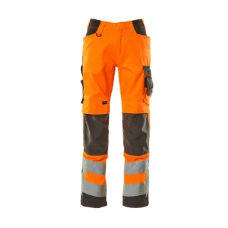 MASCOT Hose mit Knietaschen SAFE SUPREME Hi-vis Orange / Dunkelanthrazit 64 - 20879-236-1418-82C64