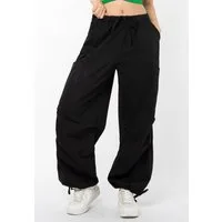 SUBLEVEL Cargohose Parachute Cargohose Baggy, Cargohose, Haremhose