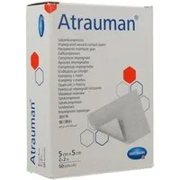 HARTMANN Fixierpflaster ATRAUMAN 5x5 cm steril Kompressen 50St