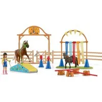 Schleich® Spielwelt FARM WORLD, Pony Agility Training (42481)
