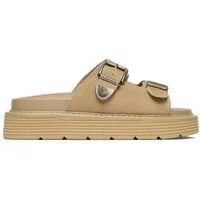U.S. Polo Assn. US Polo Assn Damen-Flip-Flops Beige Badepantolette
