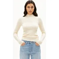 Armedangels Strickpullover ALAANIA Pullover Slim Fit aus Bio-Baumwolle Fitted