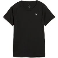 PUMA Laufshirt W RUN VELOCITY TEE (TRI-BLEND) ergonomische Schnittführung, reguläre Passform, mit Flatlock-Nähten