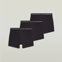 G-STAR Boxershorts NOBLE, 3 PACK TRUNKS (Packung, 3-St) mit Logobund