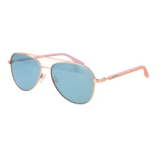 Roségoldene Gummi-Sonnenbrille