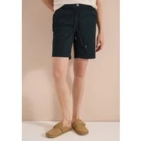CECIL Shorts Unifarbe, Loose Fit, mit Kordel