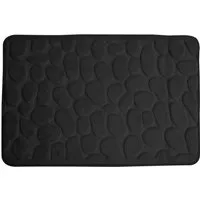 Euroshowers GmbH Badematte Rimini, Badematte, Badvorleger, Badezimmer Teppich, 100% polyester, memory foam (stoppning), latex SBR, rechteckig