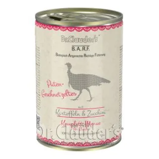 Dr. Clauder's B.A.R.F. Komplett Menue Putengeschnetzeltes 12x400 g