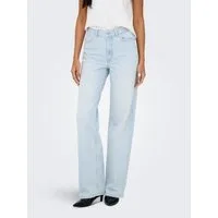ONLY High-waist-Jeans ONLJUICY HW WIDE LEG DOT114 DNM