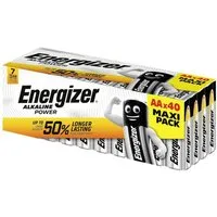 Energizer Power Alkaline Mignon-Batterien, 40er-Set E303711100 Batterie