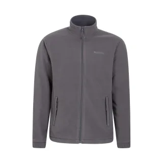 Mountain Warehouse Herren Bernard II Winddichte Fleece Jacke (Grau)
