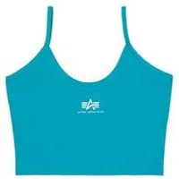 Alpha Industries Muscleshirt Basic Crop-Top SL Women