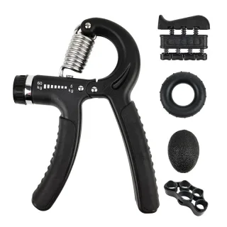 KALOAD 1Set 5-60kg Adjustable Hand Gripper Strengthener Wrist Exerciser Forearm Ring Grips Finger Stretcher Workout Fitn
