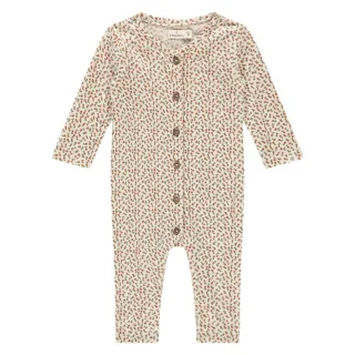 Babyface Baby Suit Long Sleeve - Snow and Flowers - Gr.74