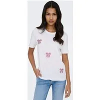 ONLY Kurzarmshirt ONLKITA REG S/S PRINT TOP NOOS