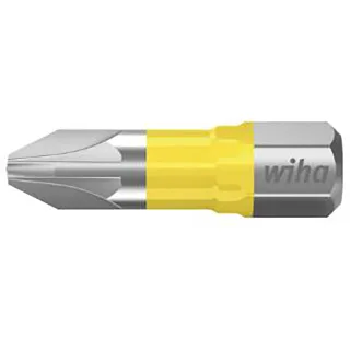 Wiha Bit Set Y-Bit 25 mm Pozidriv (PZ3) 5-teilges Set 1/4 zoll C6,3 in Box - 41590