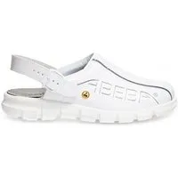 Abeba Dynamic Berufsschuhe Clog – Glattleder Mit Aufdruck OB A E Src Berufsschuh