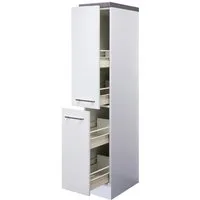 Flex-Well Apothekerschrank Kopenhagen (B x H x T) 30 x 162 x 60 cm, mit 4 Ablagen