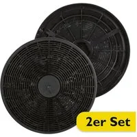 BOMANN Aktivkohlefilter KF 561, 2er Set, für DU 7603 G / DU 7605 G uvm.