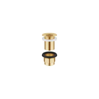 Dornbracht Siebventil SERIENNEUTRAL 10110970 1 1/4" Messing gebürstet (23kt Gold) 10110970-28